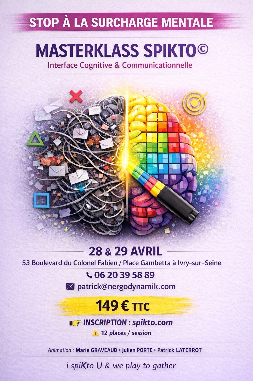 Flyer masterKlass spiKto® avril 2026